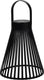 Pro garden solar lantaarn h23cm zwart