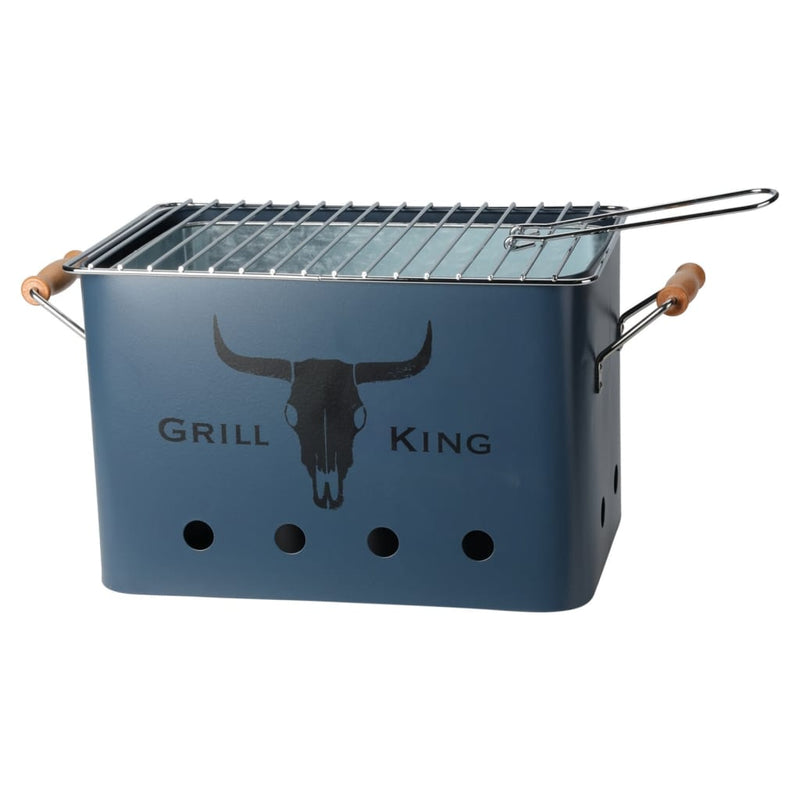 Afbeelding laden in galerijviewer, ProGarden ProGarden Barbecuegrill rechthoekig mat donkerblauw
