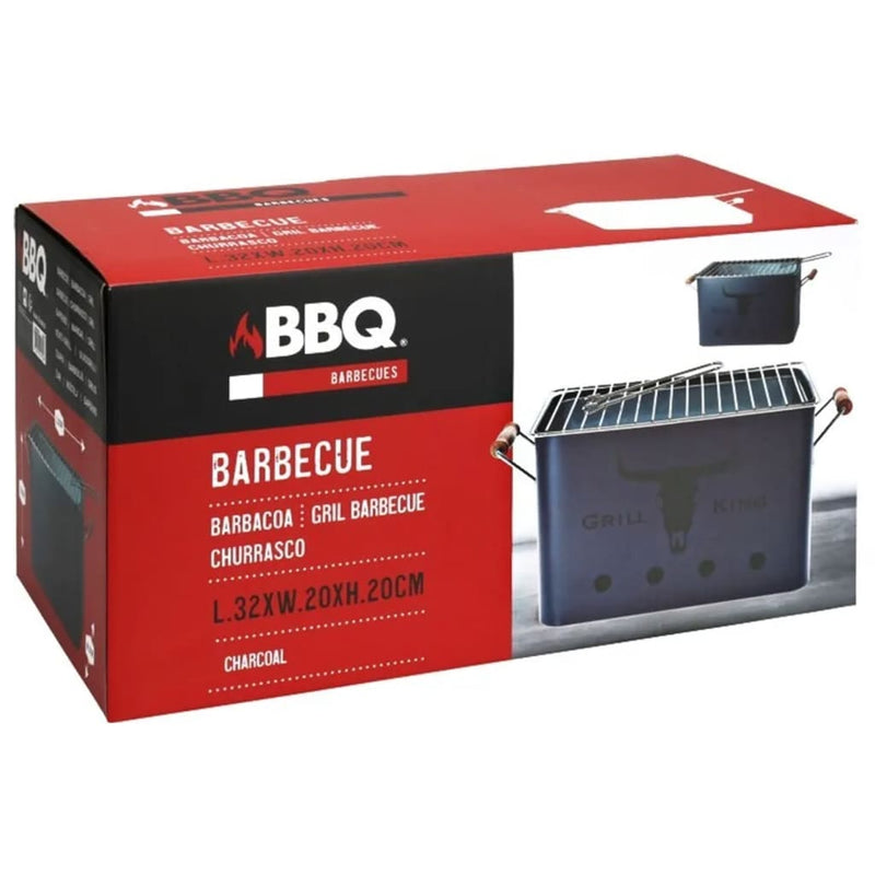 Afbeelding laden in galerijviewer, ProGarden ProGarden Barbecuegrill rechthoekig mat donkerblauw
