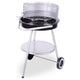 Bbq barbecue 47x77 cm zwart rvs