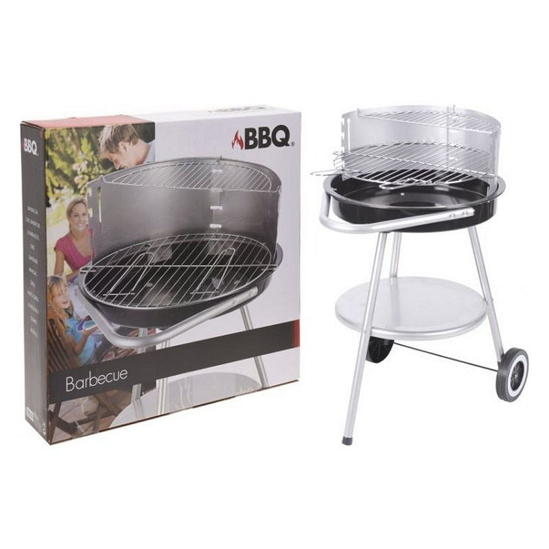 Afbeelding laden in galerijviewer, Bbq barbecue 47x77 cm zwart rvs
