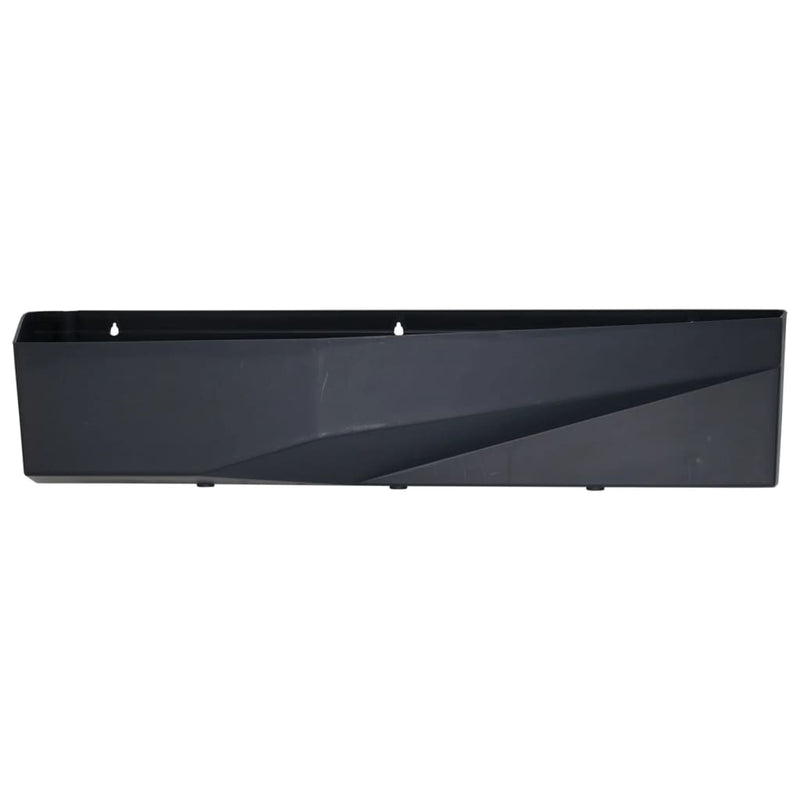 Afbeelding laden in galerijviewer, Progarden plantenbakwand overloop 2 stuks 78x19x35 cm antracietkleurig
