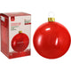 Overige merken kerstbal opblaasbaar 45 cm rood