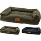 Overige merken pet collections hondenmand 85x65x20 cm assorti groen blauw