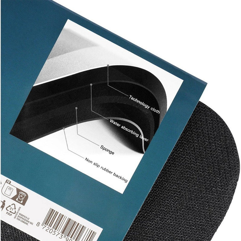 Afbeelding laden in galerijviewer, Bathroom solutions badkamermat 79.5x49.5 cm grijs
