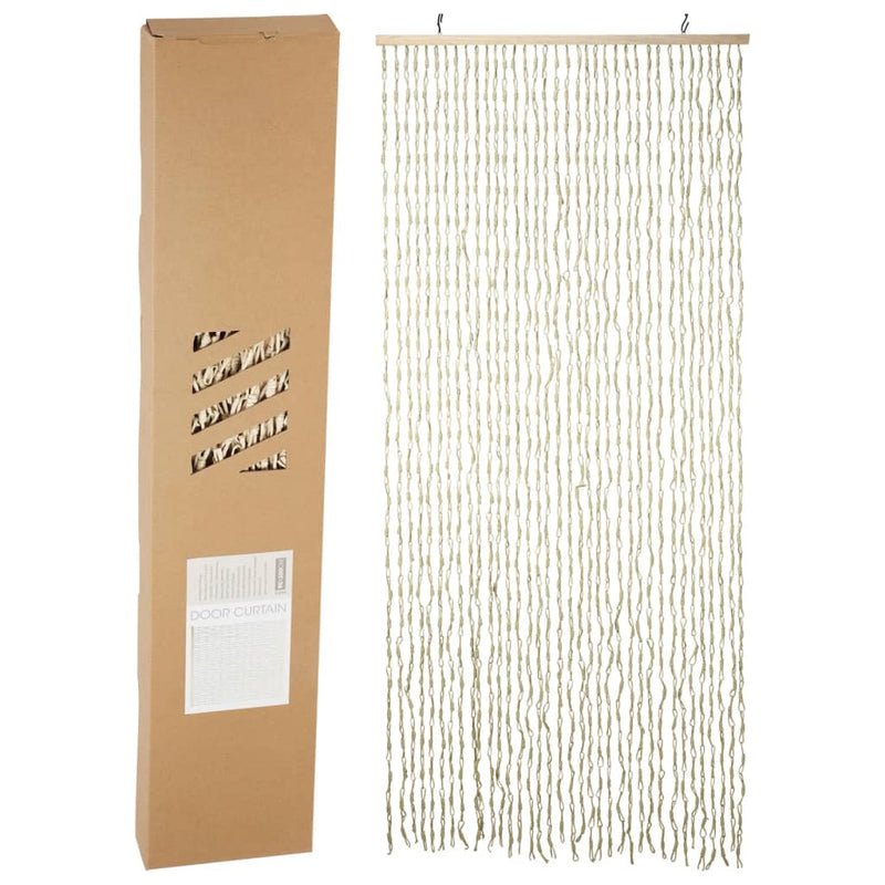 Afbeelding laden in galerijviewer, H s collection h s collection deurgordijn 90x200 cm bamboe naturel

