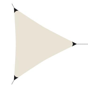 Overige merken schaduwdoek 360x360x360 cm cr egrave;me
