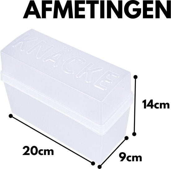 Afbeelding laden in galerijviewer, Basic crackerbox 1.65l transparant licht
