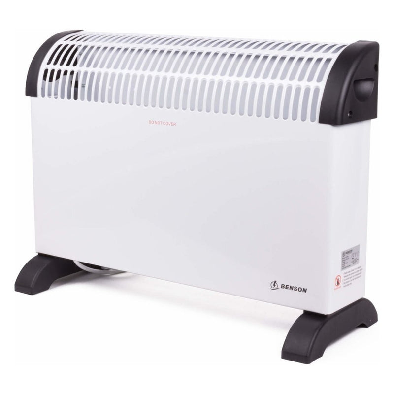 Afbeelding laden in galerijviewer, Benson convector heater 75- 1500w 52x17x32.5 cm wit zwart
