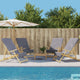 Vidaxl strandhanddoeken 4 st 400 g m² 60x135 cm stof antracietkleurig