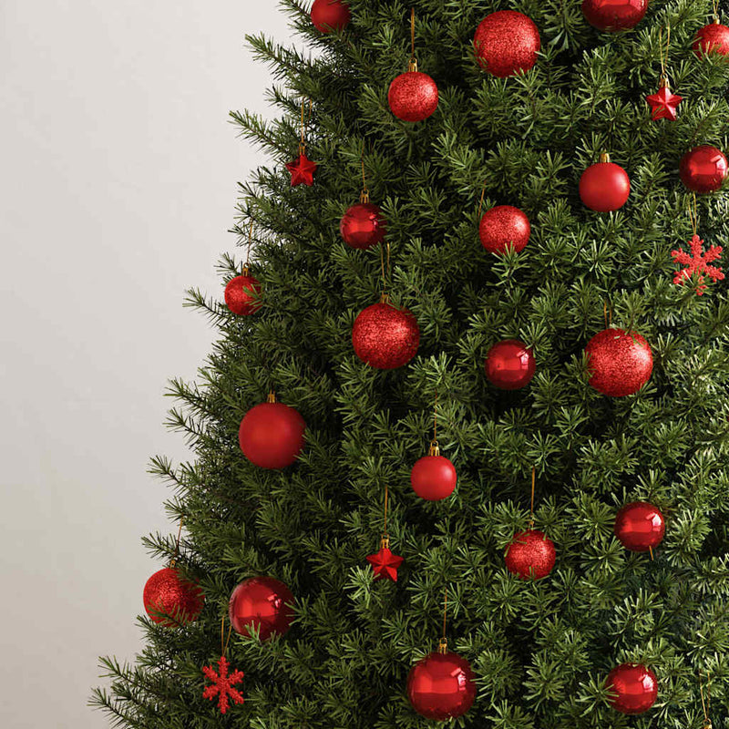 Afbeelding laden in galerijviewer, Vidaxl 111-delige kerstballenset polystyreen rood
