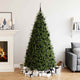 Vidaxl 111-delige kerstballenset polystyreen zwart