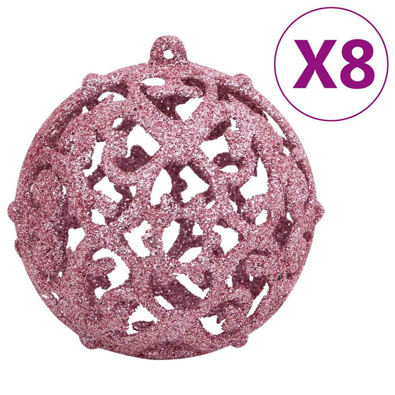 Afbeelding laden in galerijviewer, Vidaxl 111-delige kerstballenset polystyreen roze
