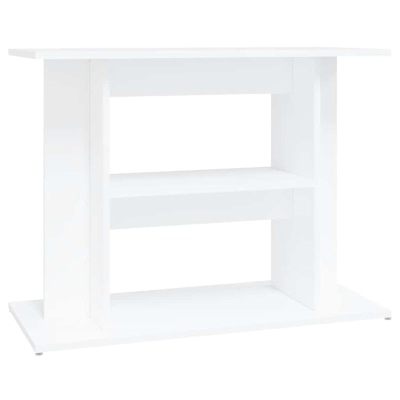 Afbeelding laden in galerijviewer, Vidaxl aquariumstandaard 80x35x60 cm bewerkt hout wit
