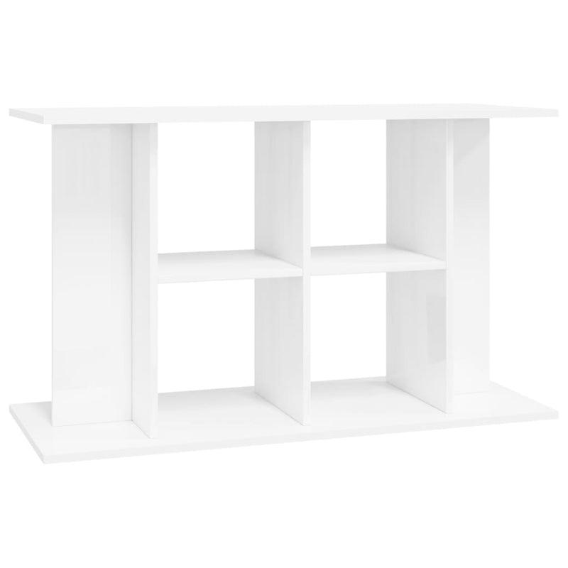 Afbeelding laden in galerijviewer, Vidaxl aquariumstandaard 100x40x60 cm bewerkt hout hoogglans wit
