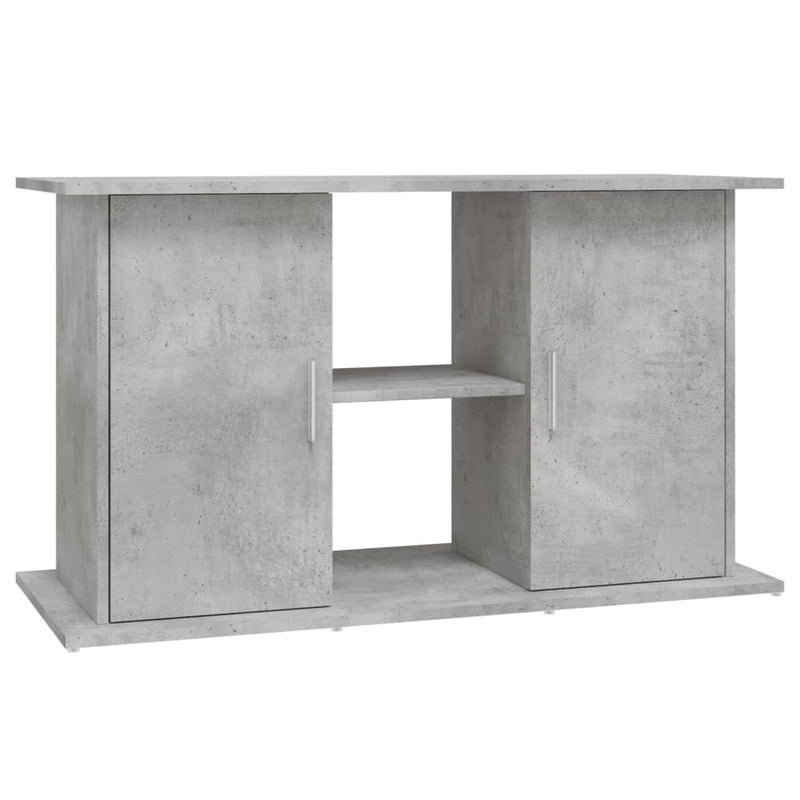 Afbeelding laden in galerijviewer, Vidaxl aquariumstandaard betongrijs 101x41x58 cm bewerkt hout
