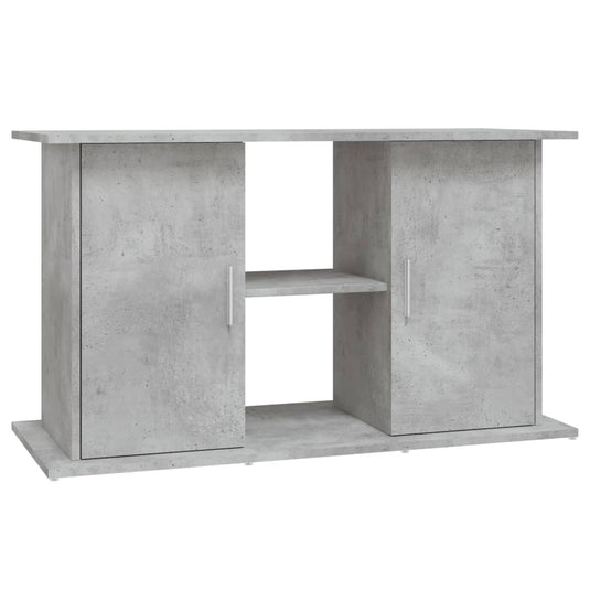 Vidaxl aquariumstandaard betongrijs 101x41x58 cm bewerkt hout