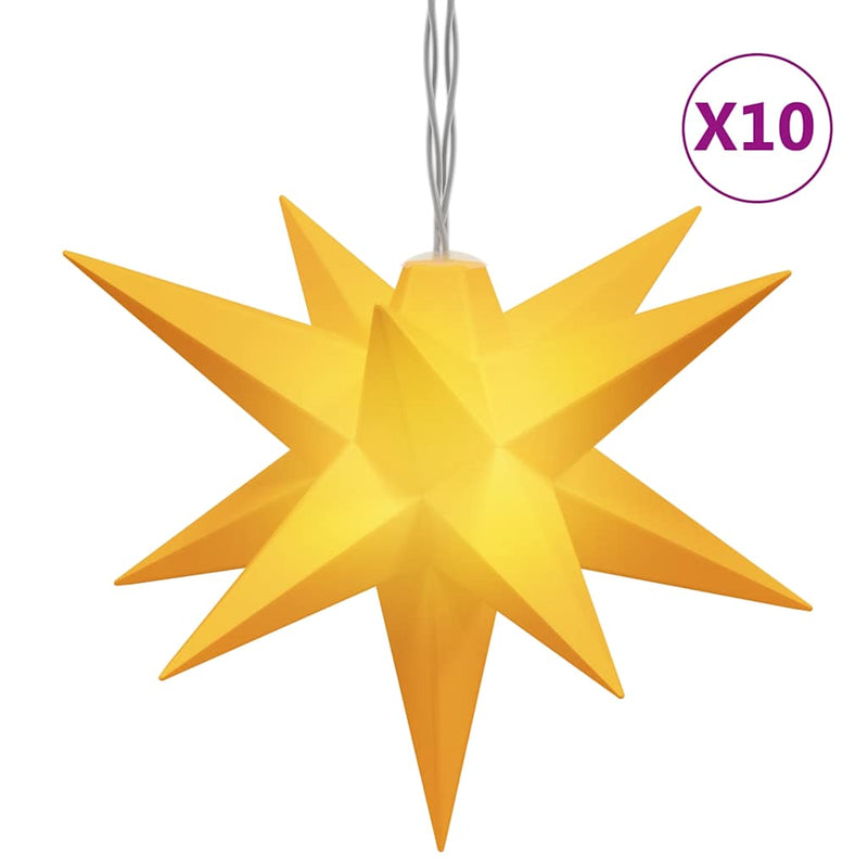 Afbeelding laden in galerijviewer, Vidaxl kerstlamp 10 led's 10 cm geel
