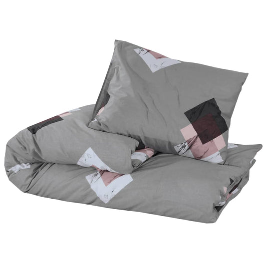 Vidaxl dekbedovertrekset 220x240 cm katoen meerkleurig