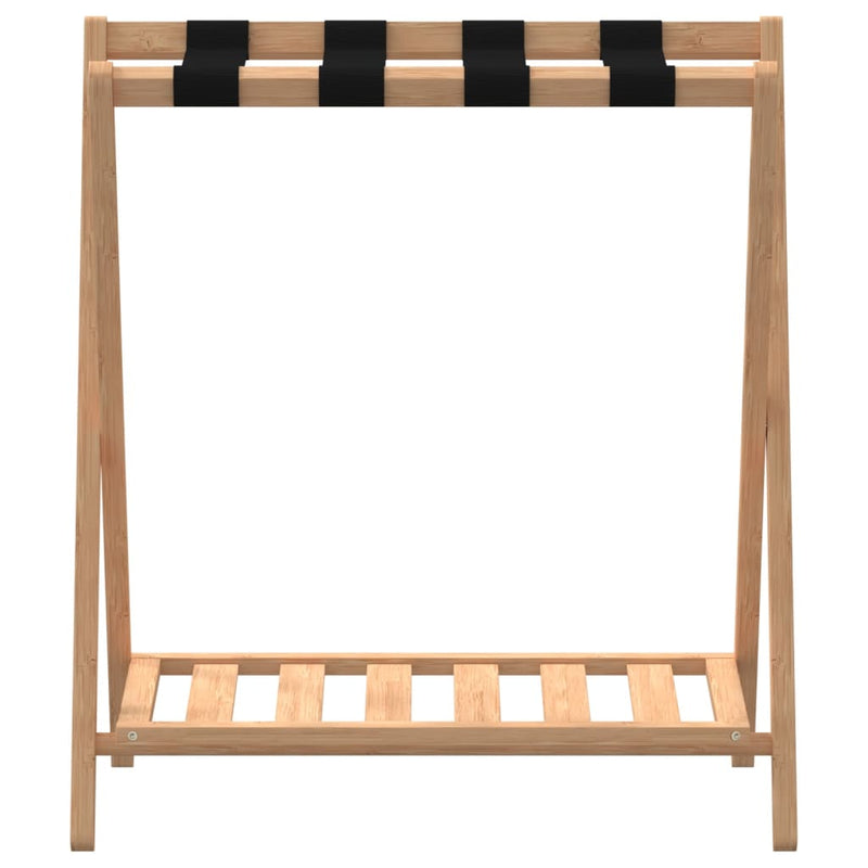 Afbeelding laden in galerijviewer, Vidaxl bagagerek 68x38x58 cm bamboe
