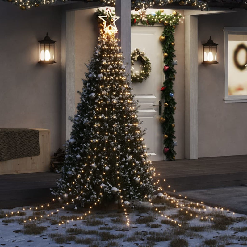 Afbeelding laden in galerijviewer, Vidaxl kerstboomverlichting 320 warmwitte led's 375 cm
