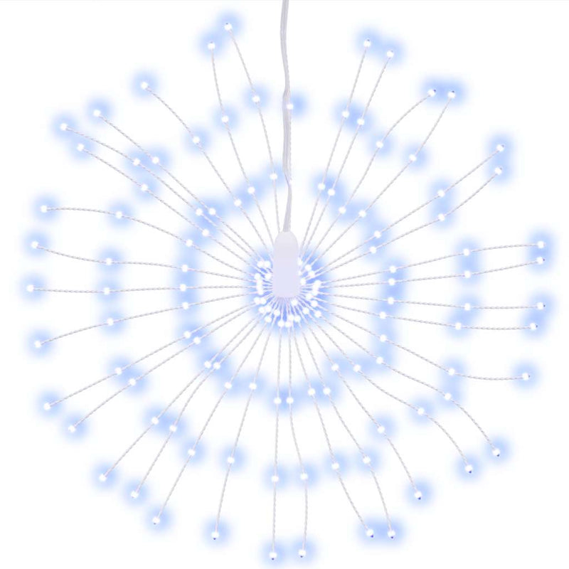 Afbeelding laden in galerijviewer, Vidaxl kerstverlichting vuurwerk 140 koudwitte led's 17 cm
