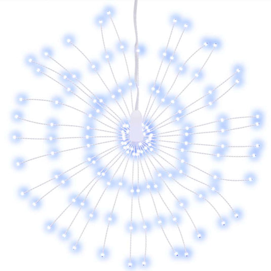 Vidaxl kerstverlichting vuurwerk 140 koudwitte led's 17 cm