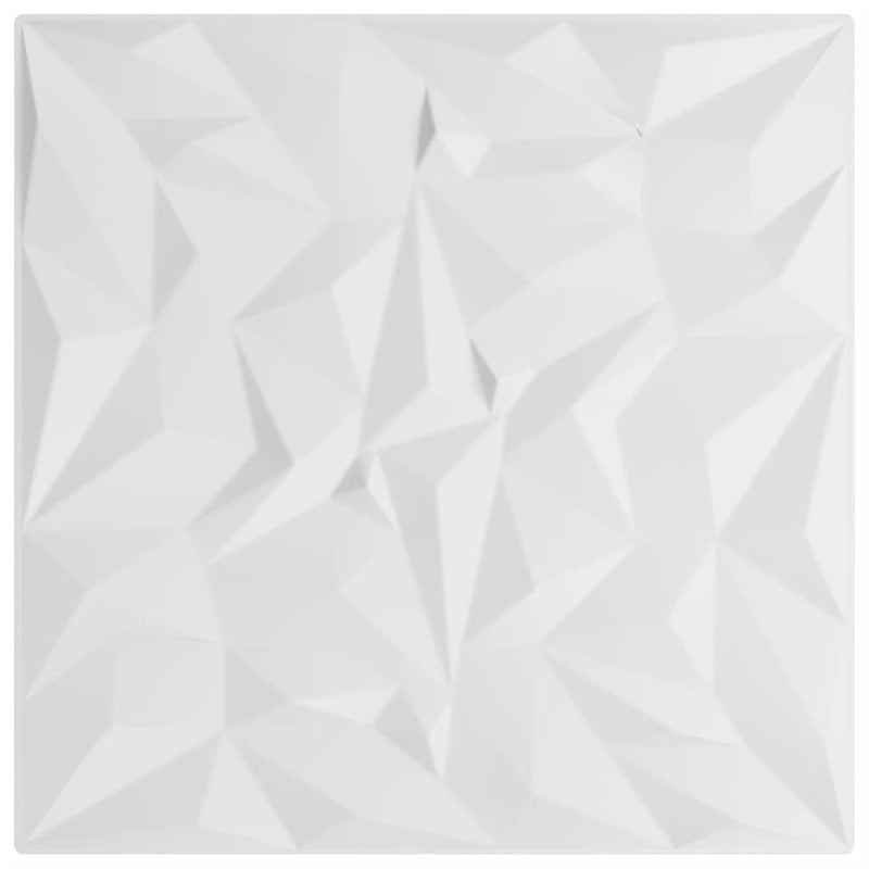Afbeelding laden in galerijviewer, Vidaxl 48 st wandpanelen amethist 12 m² 50x50 cm xps wit
