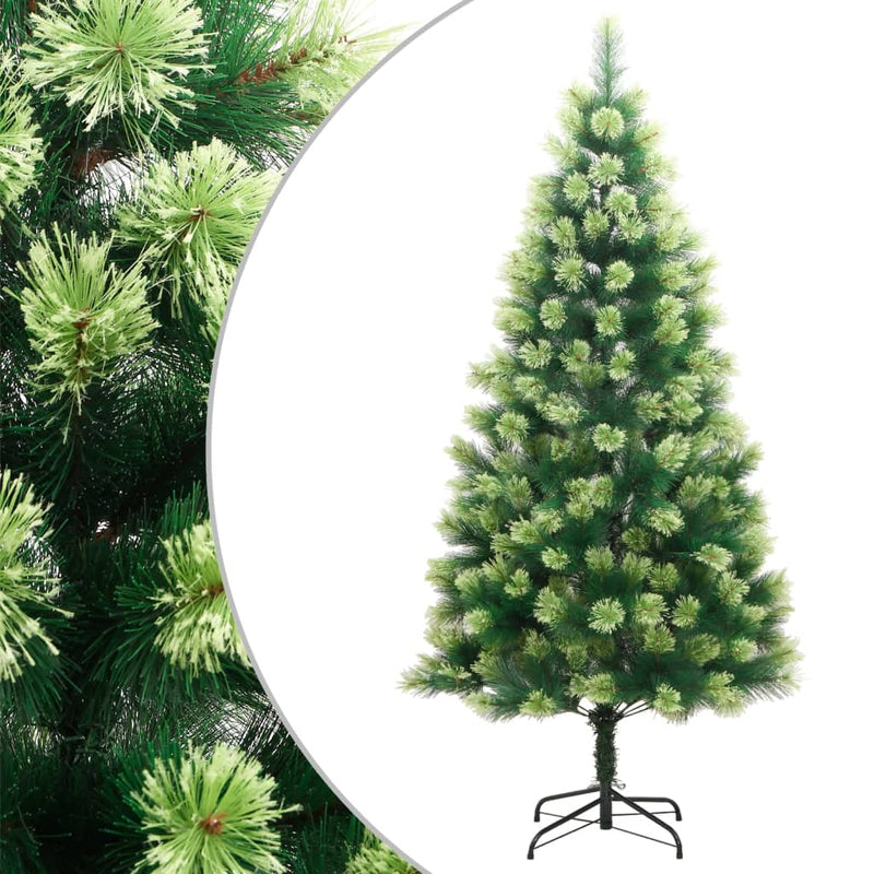 Afbeelding laden in galerijviewer, VidaXL Kunstkerstboom met scharnieren en standaard 120 cm

