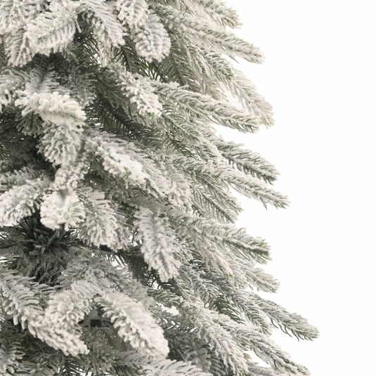 VidaXL Kunstkerstboom met sneeuw 210 cm