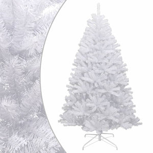 Vidaxl kunstkerstboom met scharnieren en sneeuw 120 cm