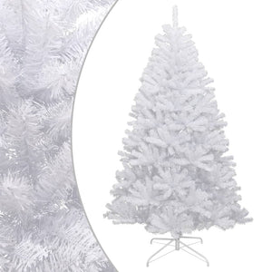 Vidaxl kunstkerstboom met scharnieren en sneeuw 210 cm