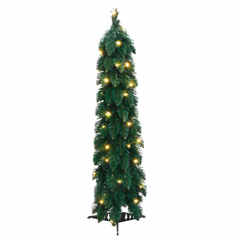 Afbeelding laden in galerijviewer, Vidaxl kunstkerstboom met verlichting 45 led's 90 cm
