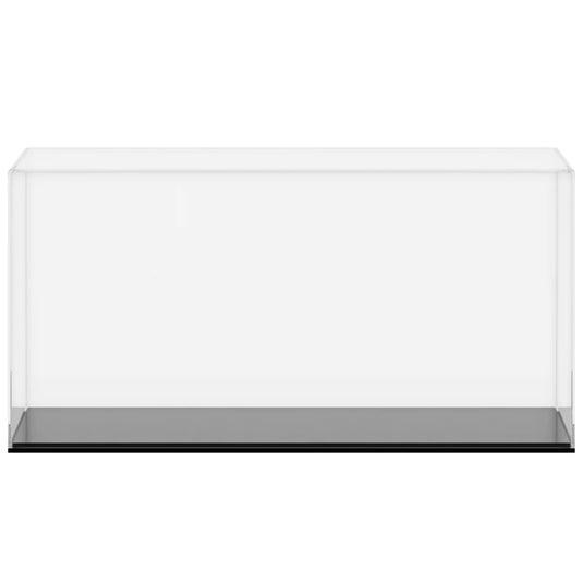 Vidaxl vitrine transparant 24x12x11 cm acryl