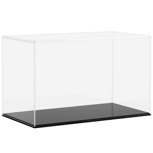 Vidaxl vitrine transparant 31x17x19 cm acryl