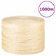 Vidaxl touw 3 mm 1000 m 100% sisal