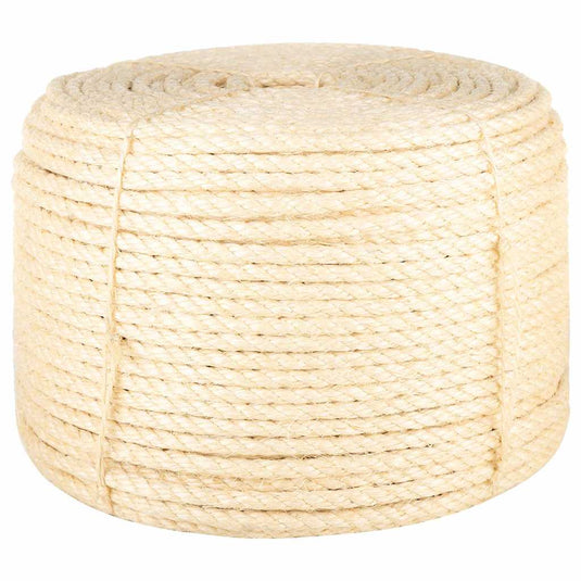 Vidaxl touw 12 mm 25 m 100% sisal