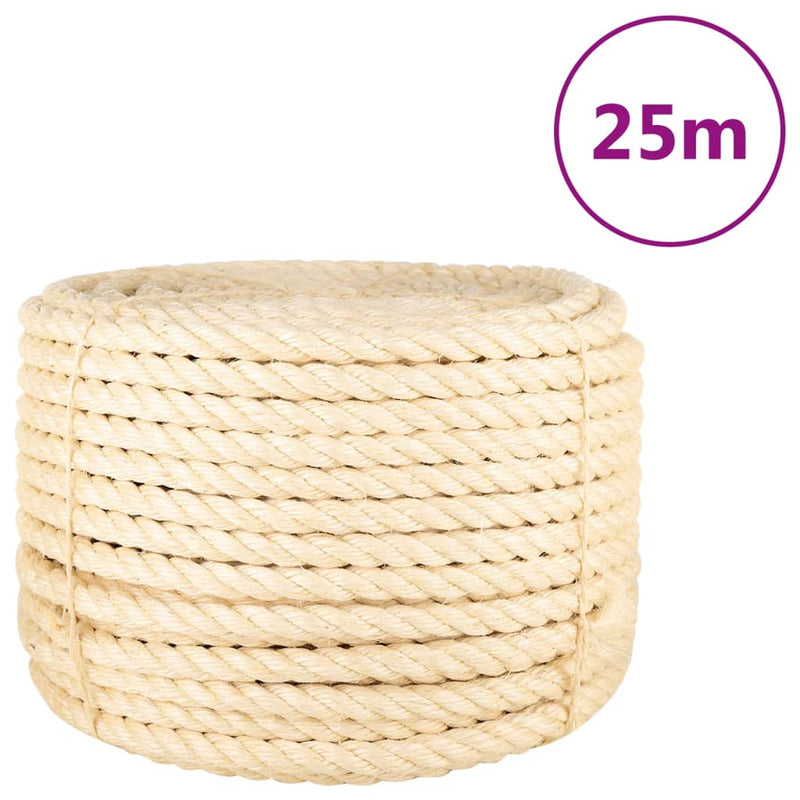Afbeelding laden in galerijviewer, Vidaxl touw 20 mm 25 m 100% sisal
