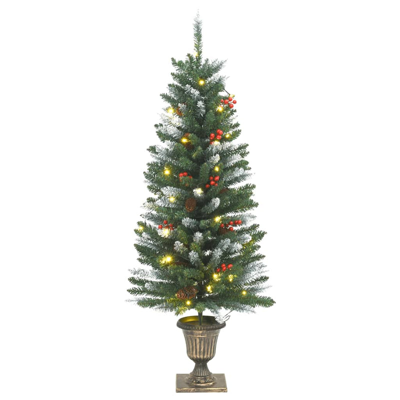 Afbeelding laden in galerijviewer, VidaXL Kunstkerstbomen 2 st 100 LED's 120 cm groen
