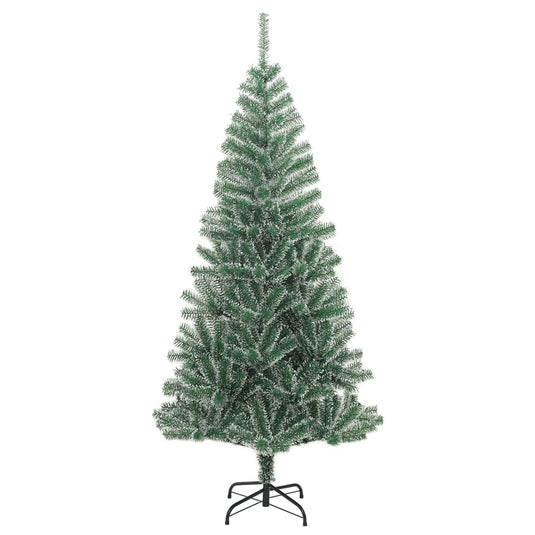 Vidaxl kunstkerstboom met sneeuw 240 cm groen