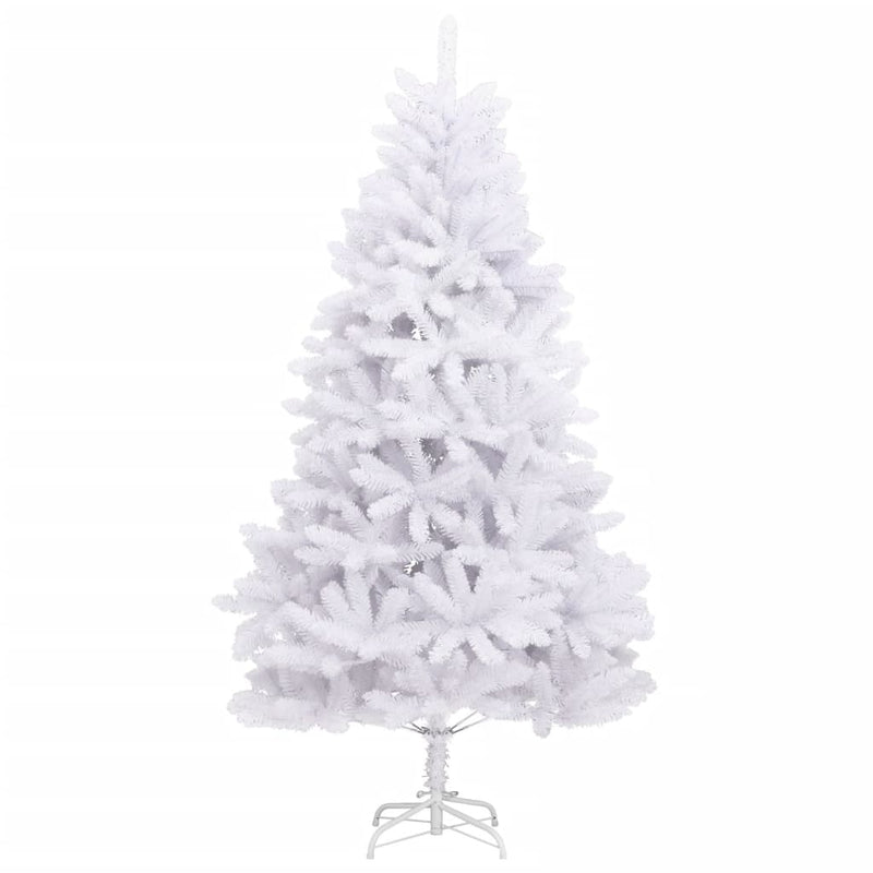 Afbeelding laden in galerijviewer, Vidaxl kunstkerstboom met scharnieren en standaard 180 cm wit

