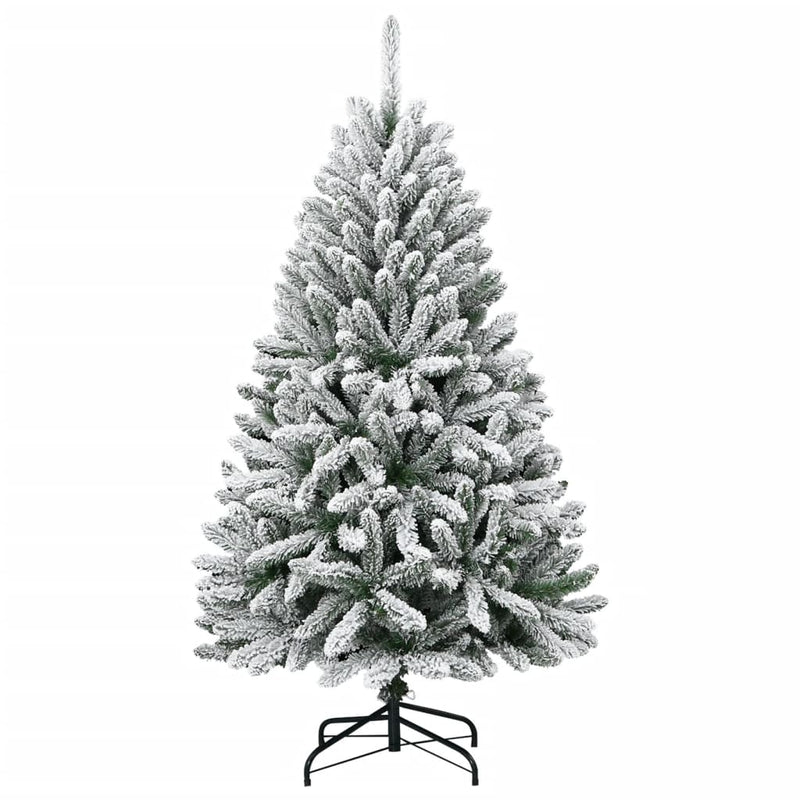 Afbeelding laden in galerijviewer, Vidaxl kunstkerstboom met scharnieren en sneeuw 150 cm
