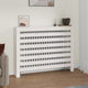 Vidaxl radiatorombouw 108,5x19x84 cm massief grenenhout wit