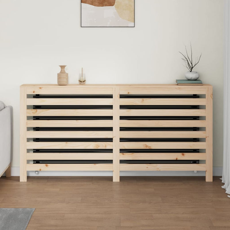 Afbeelding laden in galerijviewer, Vidaxl radiatorombouw 169x19x84 cm massief grenenhout
