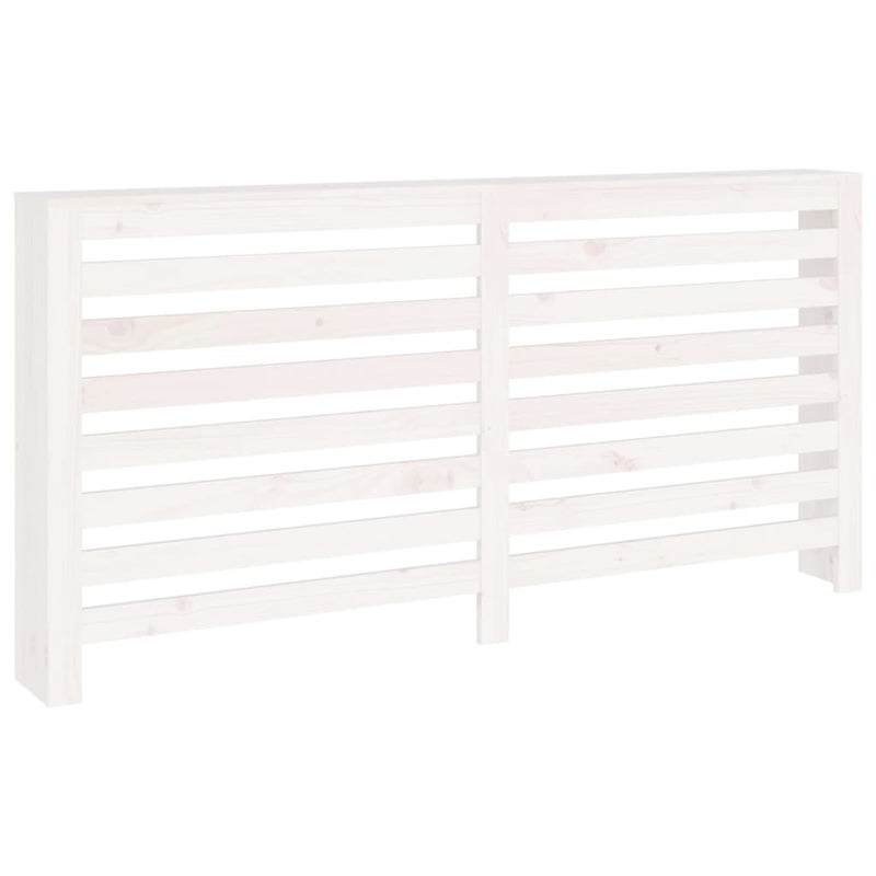 Afbeelding laden in galerijviewer, Vidaxl radiatorombouw 169x19x84 cm massief grenenhout wit

