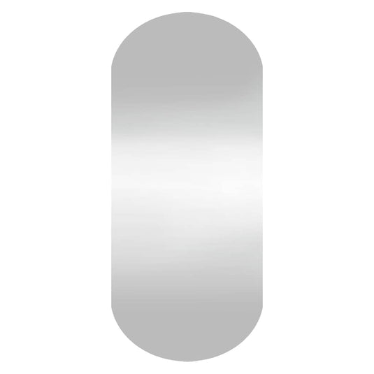 Vidaxl wandspiegel 25x60 cm ovaal glas