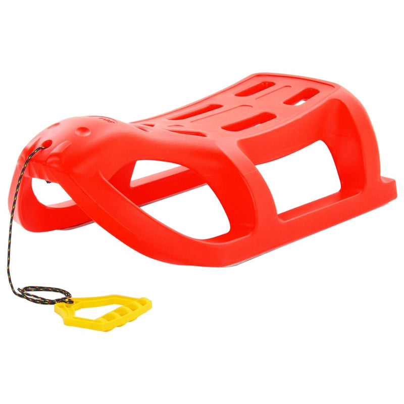 Afbeelding laden in galerijviewer, Vidaxl slee 80x39,5x25,5 cm polypropeen rood
