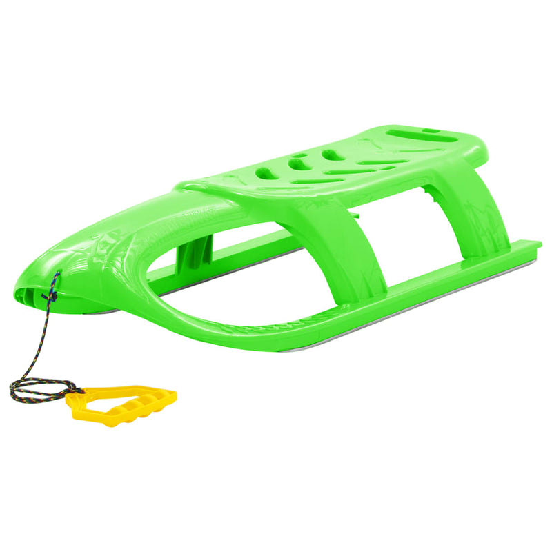 Afbeelding laden in galerijviewer, Vidaxl kinderslee 102,5x40x23 cm polypropeen groen
