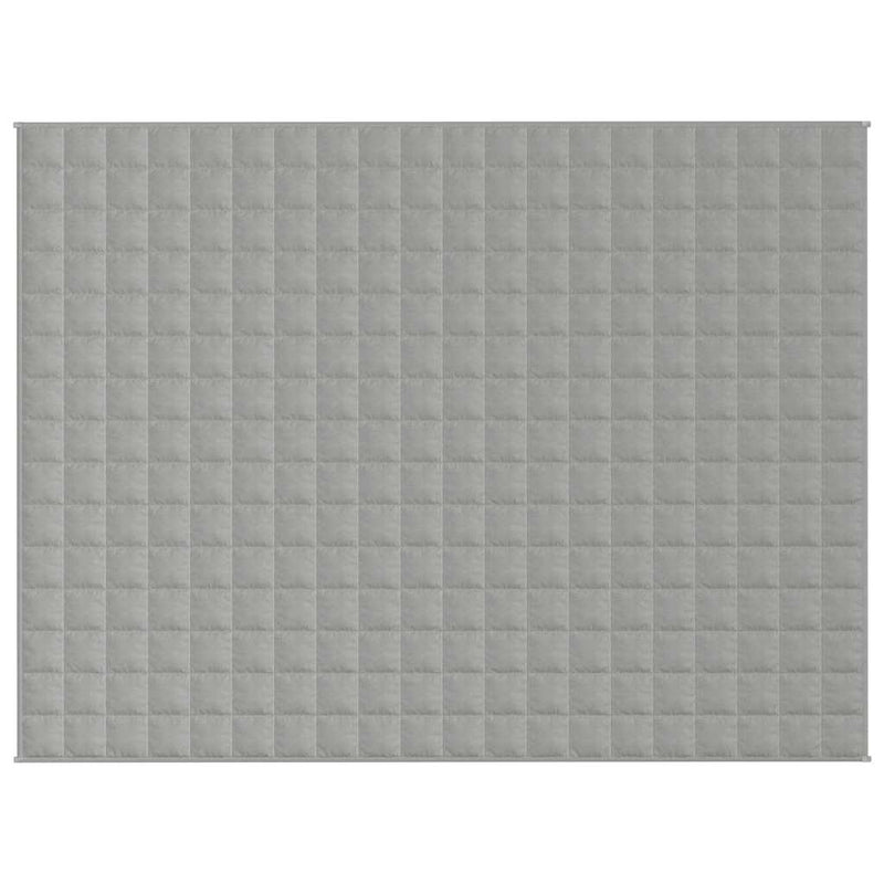 Afbeelding laden in galerijviewer, Vidaxl verzwaringsdeken 150x200 cm 11 kg stof grijs
