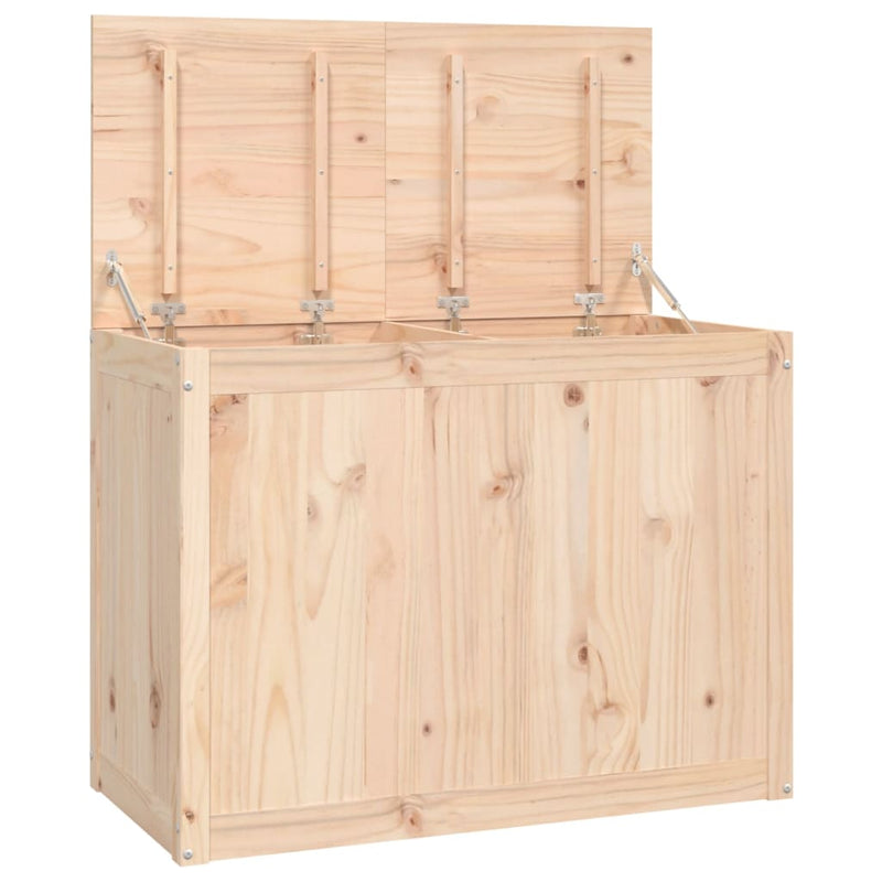 Afbeelding laden in galerijviewer, Vidaxl wasmand 88,5x44x66 cm massief grenenhout
